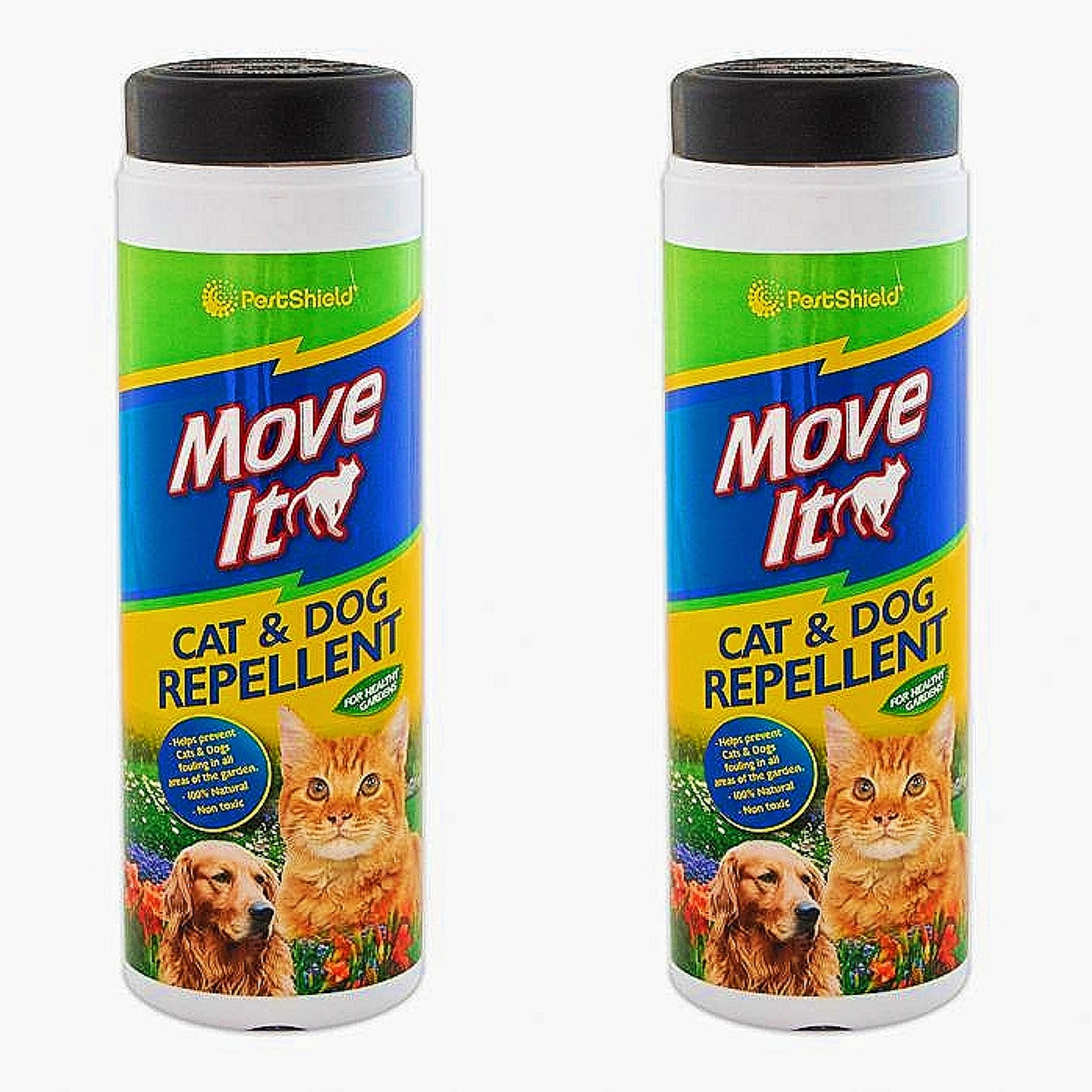 SKYZZ Pestshield 2PACK cat & dog repellent, prevent cat & dog fouling/Poop, outdoor garden powder, 100% natural & non toxic, hygiene product 240g