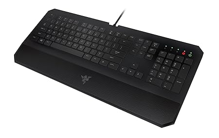 Razer DeathStalker Expert Gaming Tastatur – voll programmierbar mit 10 Tasten Rollover schwarz Essential Membrane