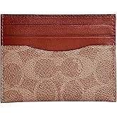 Flat Card Case in Natural Full-Grain Leather