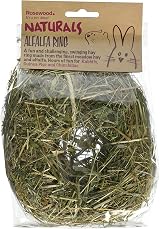 Rosewood Rosewood Naturals Alfalfa Ring Small Animal Treat Toy 15cm view 1