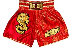 SIAMKICK Classic Muay Thai Shorts for Men Women Boxing Kickboxing High Grade MMA Fight Clothing Training Workout Trunks