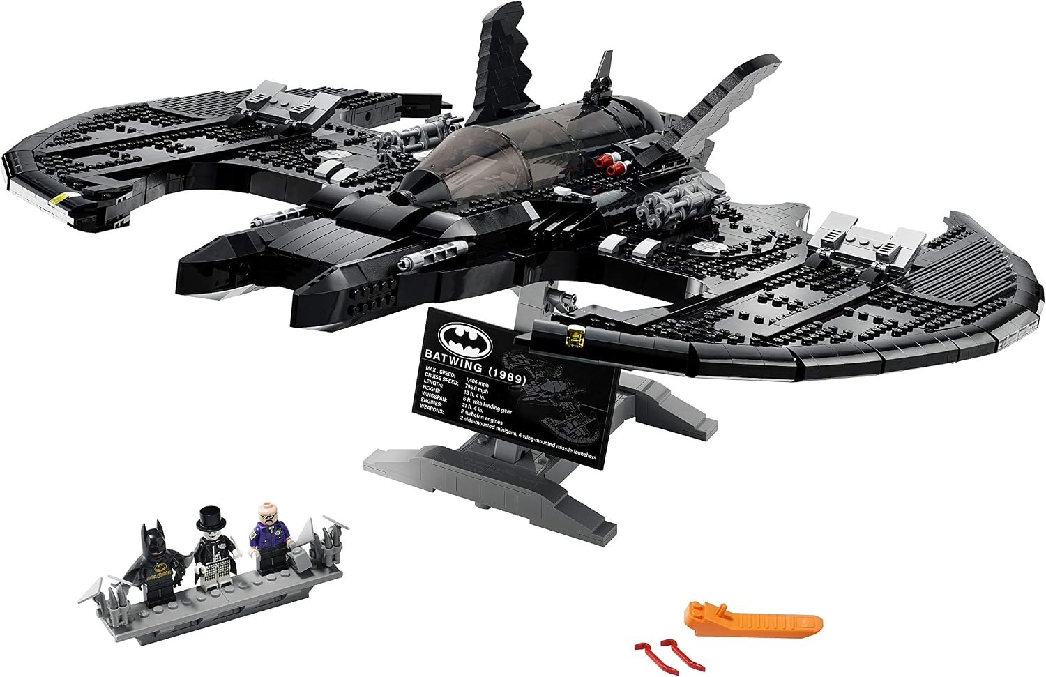 LEGO 76161-1989 Batman Batwing - Ultimate Collector Series, Any, mini - Image 3