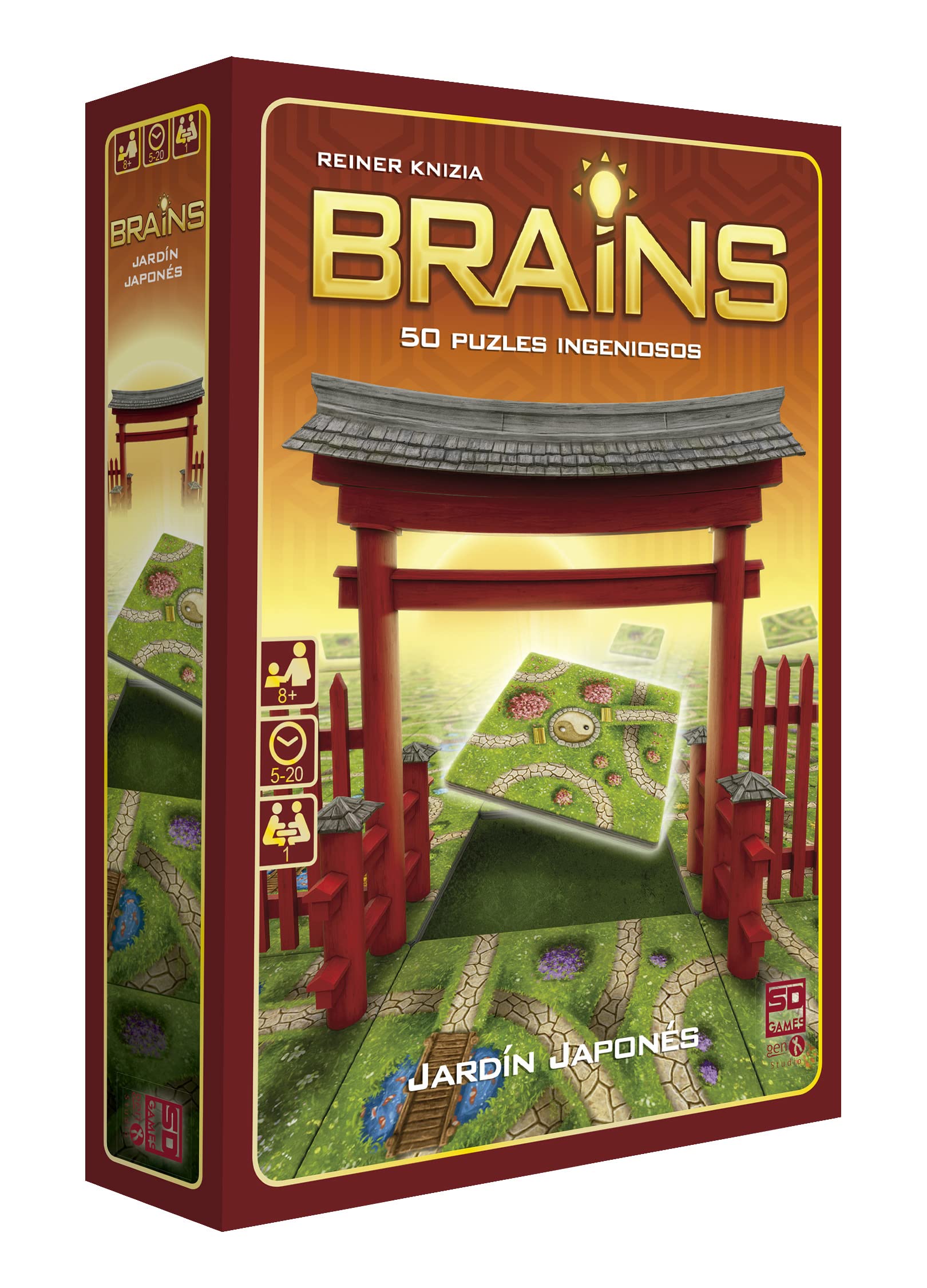 SD Games Brains: The Japanese Garden, Board Game (SDGBRAINS01)