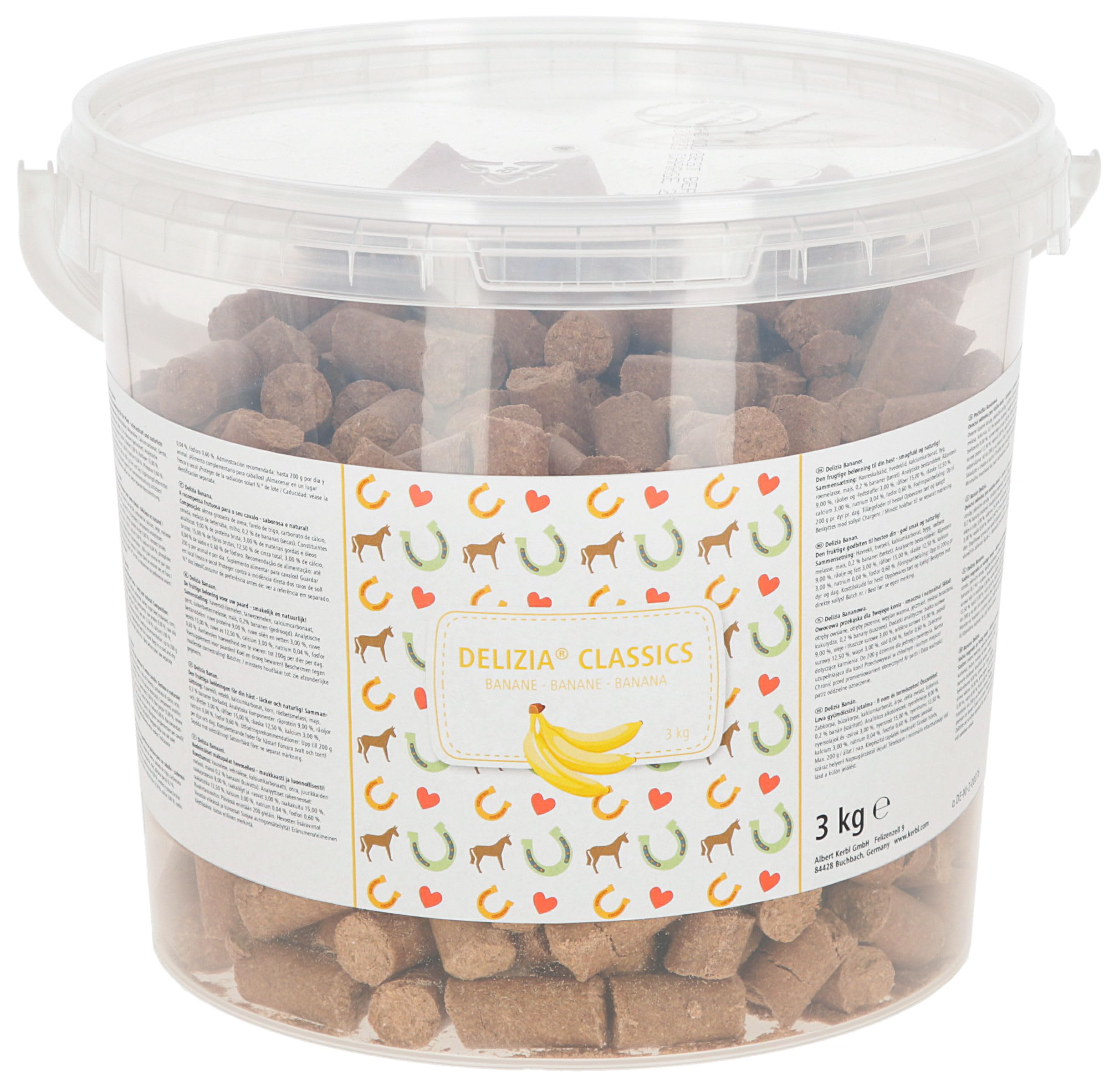Kerbl 325006 Delizia Sweeties Banane 3kg