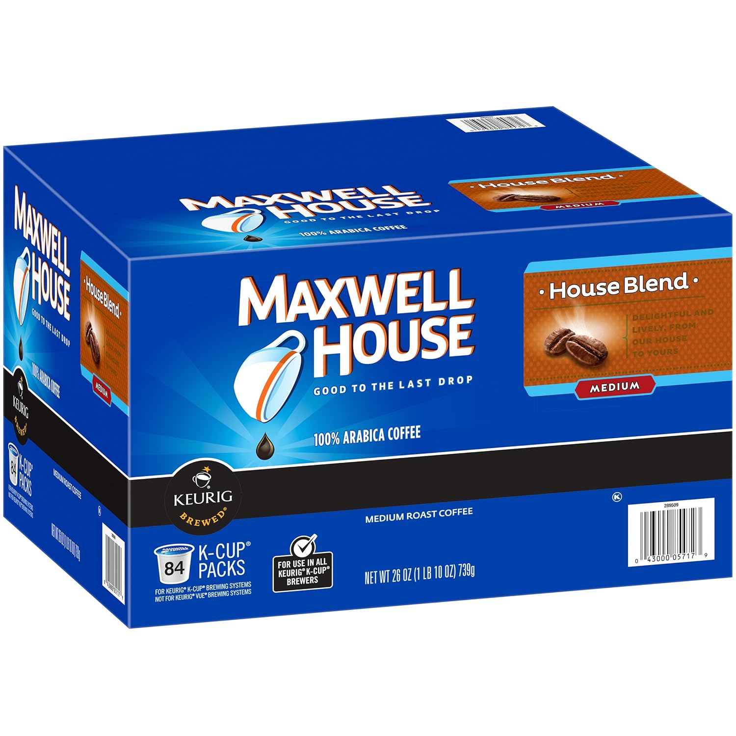 Maxwell House Blend Coffee, Single Serve 84 Count Amazon.ca Grocery