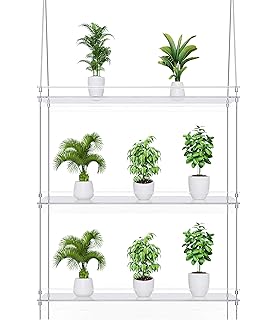 Amazon Com Beautiful Views Hanging Window Plant Shelves 4