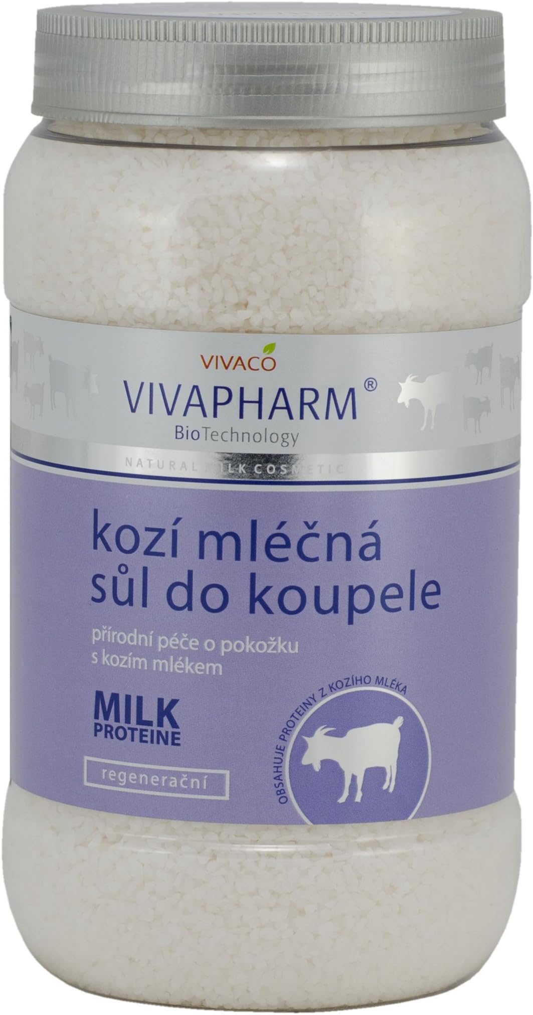 Vivaco Vivapharm Goat's Milk Bath Salt, 1200 g