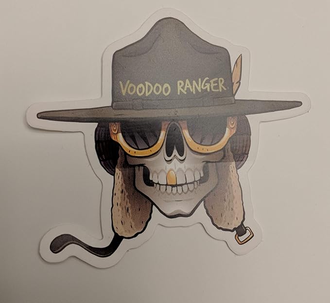Amazon.com | New Belgium Brewery Voodoo Ranger Sticker - Small: Beer ...