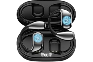 MERRYKING AI Language Translator Earbuds, OWS Real-Time 3-in-1 Translation Earbuds 144 Languages & Accents, Translation Device for Travel Business Learning,Black