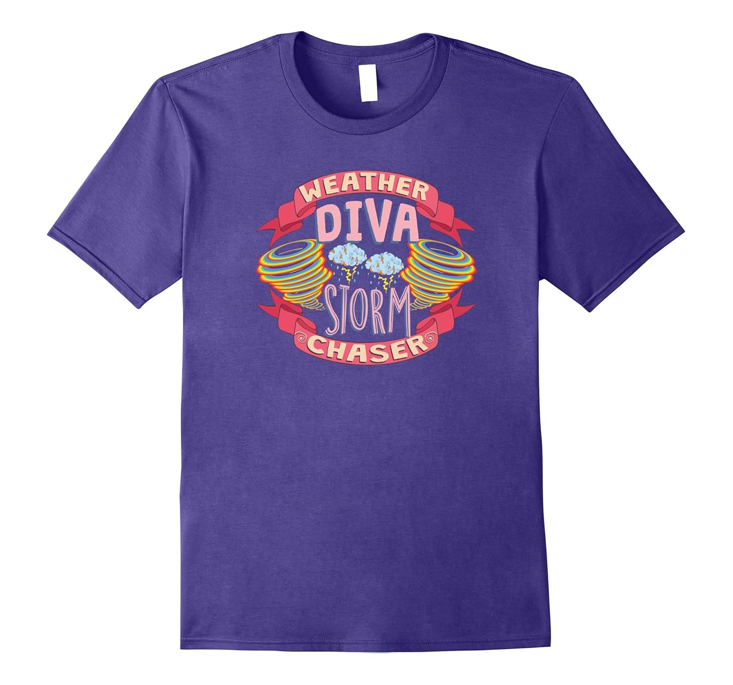 Weather Diva Storm Chaser Graphic Storm Adventure T-Shirt-ANZ