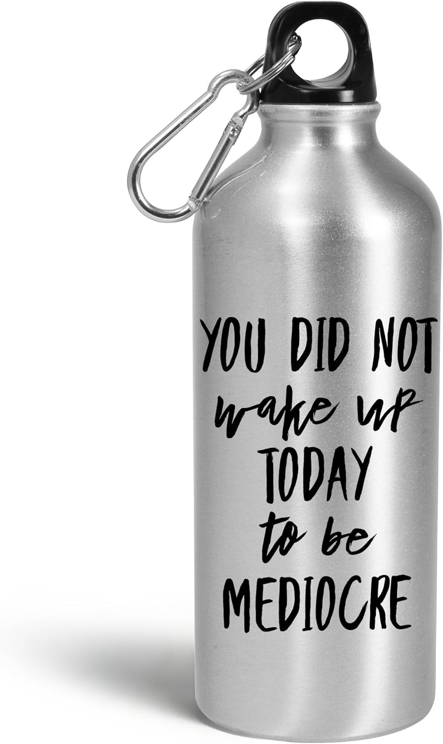 insulated motivational water bottle