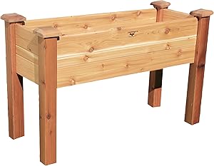 Gronomics EGB 18-48 10-Inch Deep Elevated Garden Bed, 18 by 48 by 32-Inch