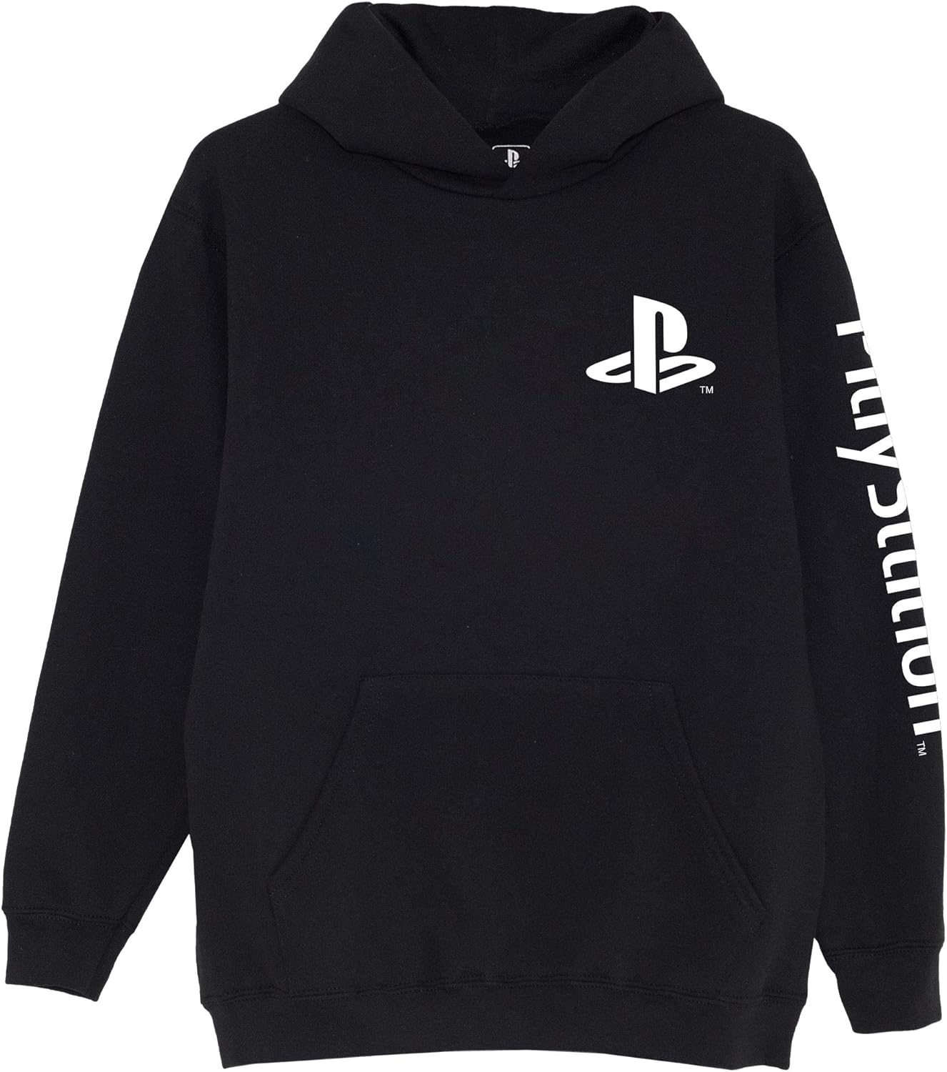 Playstation PS Logo Boys Pullover Hoodie Black 910 Years Ages 515