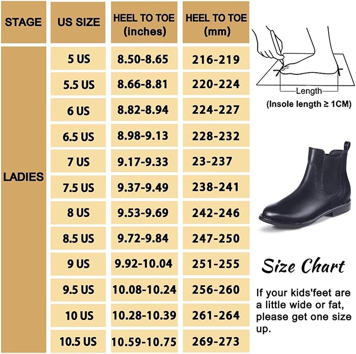 HARVEST LAND Chelsea Booties Non Slip