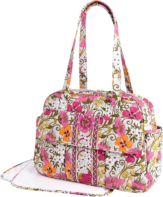 Vera Bradley Baby Bag in Tea Garden Diaper Tote Bags Baby