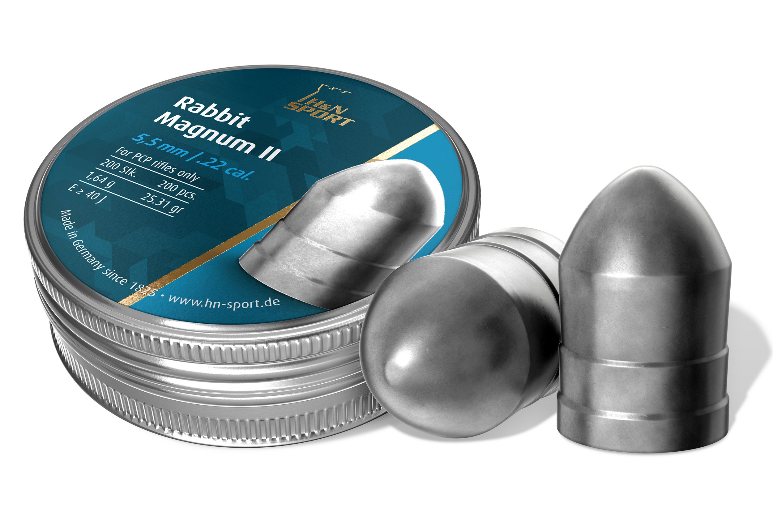 Haendler & Natermann H&N Rabbit Magnum II Airgun Pellets, Powerful