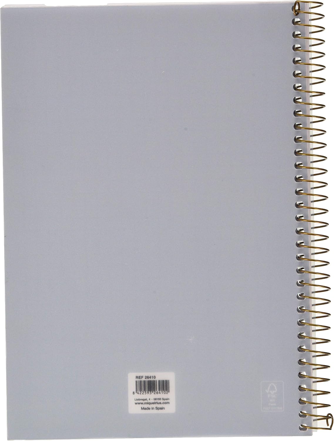 School Diary Polypropylene Translucent Plus Spiral 155 x 213 mm Week View 2020 to The Moon Miquelrius Blue Catalan - Image 3
