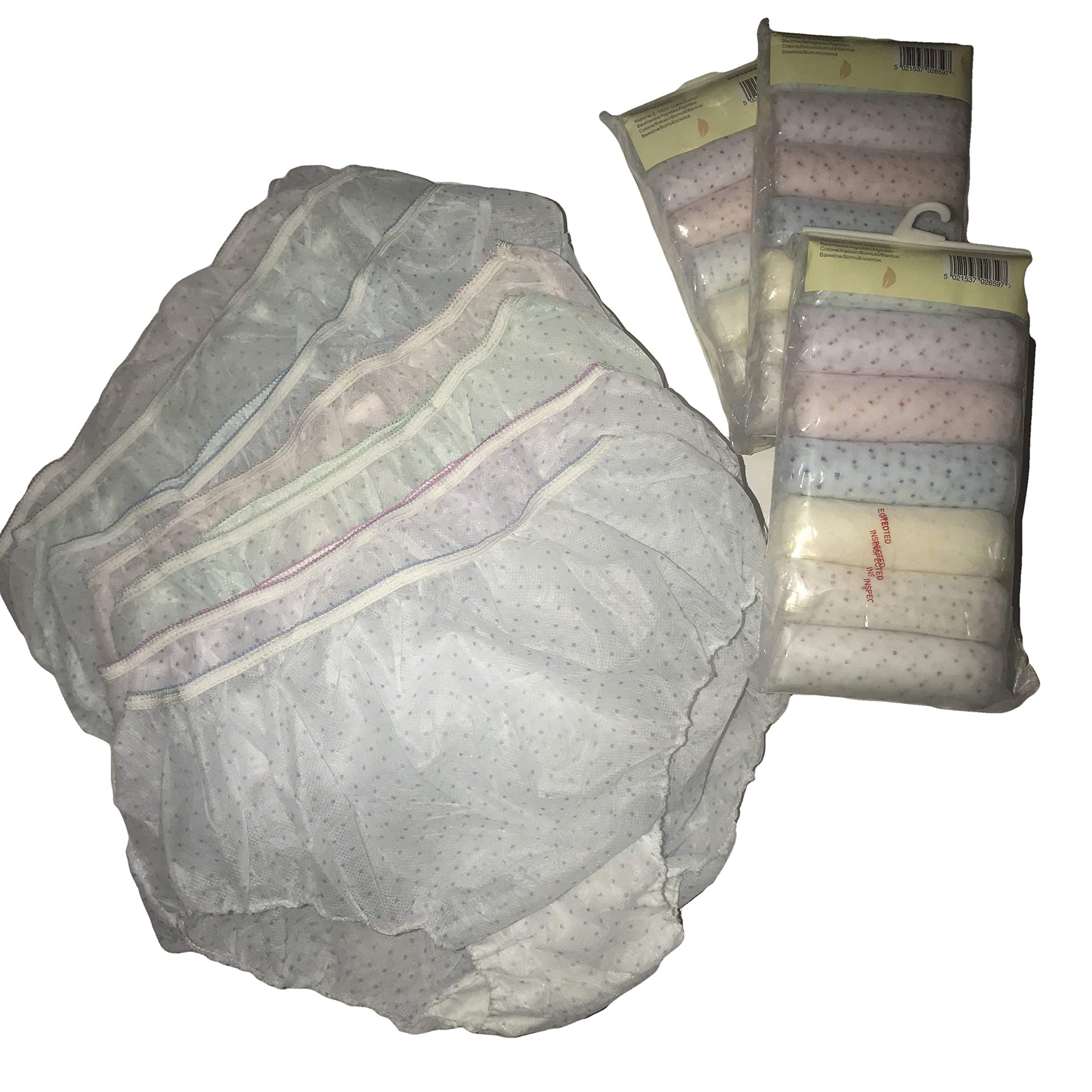 Disposable hospital briefs, 10/12/2019, White