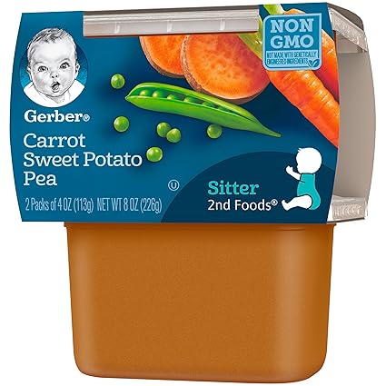 gerber carrot sweet potato pea