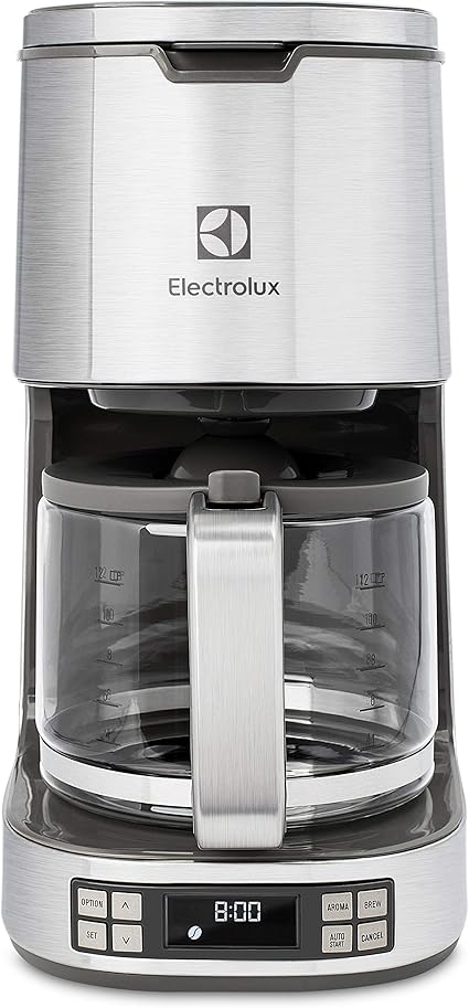 Cafeteira Elétrica, CMP50, 1.5L, Aço Escovado, Electrolux