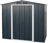 Duramax ECO 6x4 Metal Garden Storage Shed Anthracite