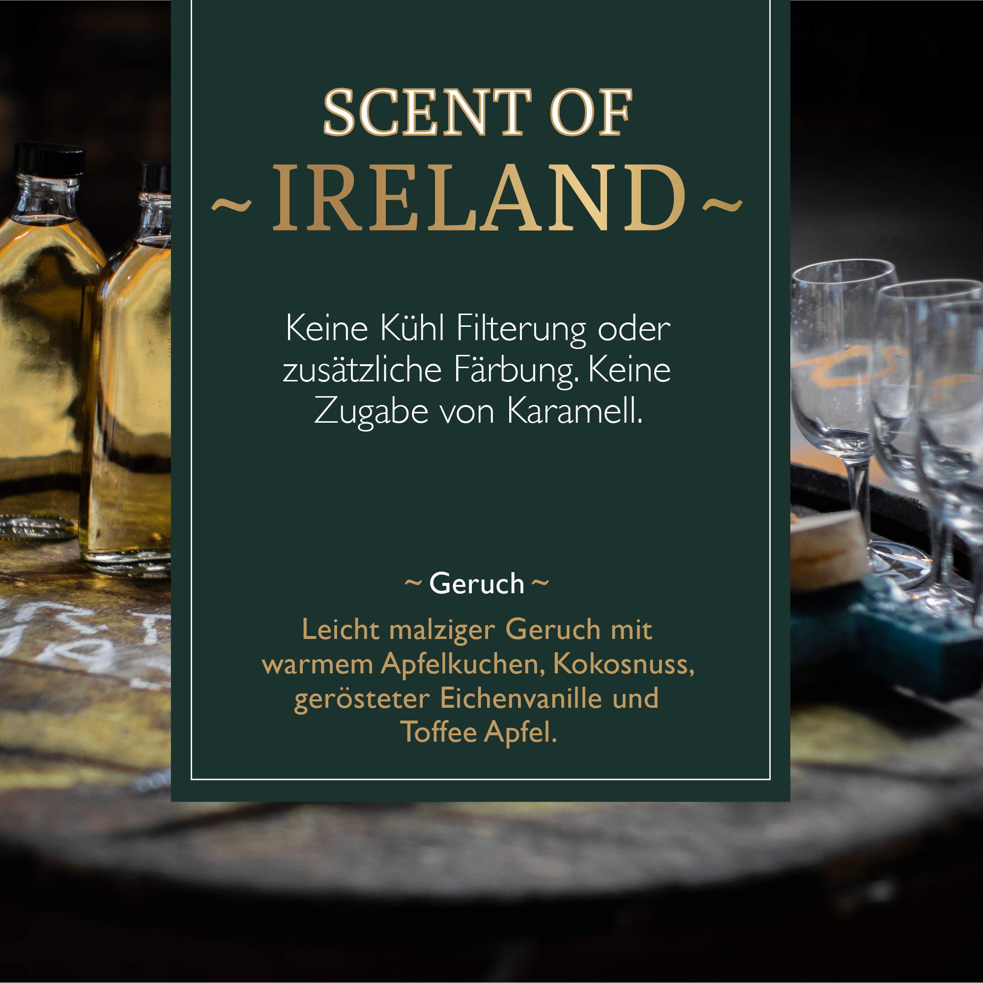 Portmagee Triple Distilled Irish Whiskey – Limitierte Serie I HOCHWERTIGER PREMIUM I Pure I Single Malt & Single Grain I 40% Alk. 4