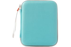 WANNABI Card Case Holder for Yoto Card Binder Album Pouch Storage Organizer Sleeves Portable Soft Zipper Folder for Yoto Player Audiobook Card Amiibo Card 80 Pockets