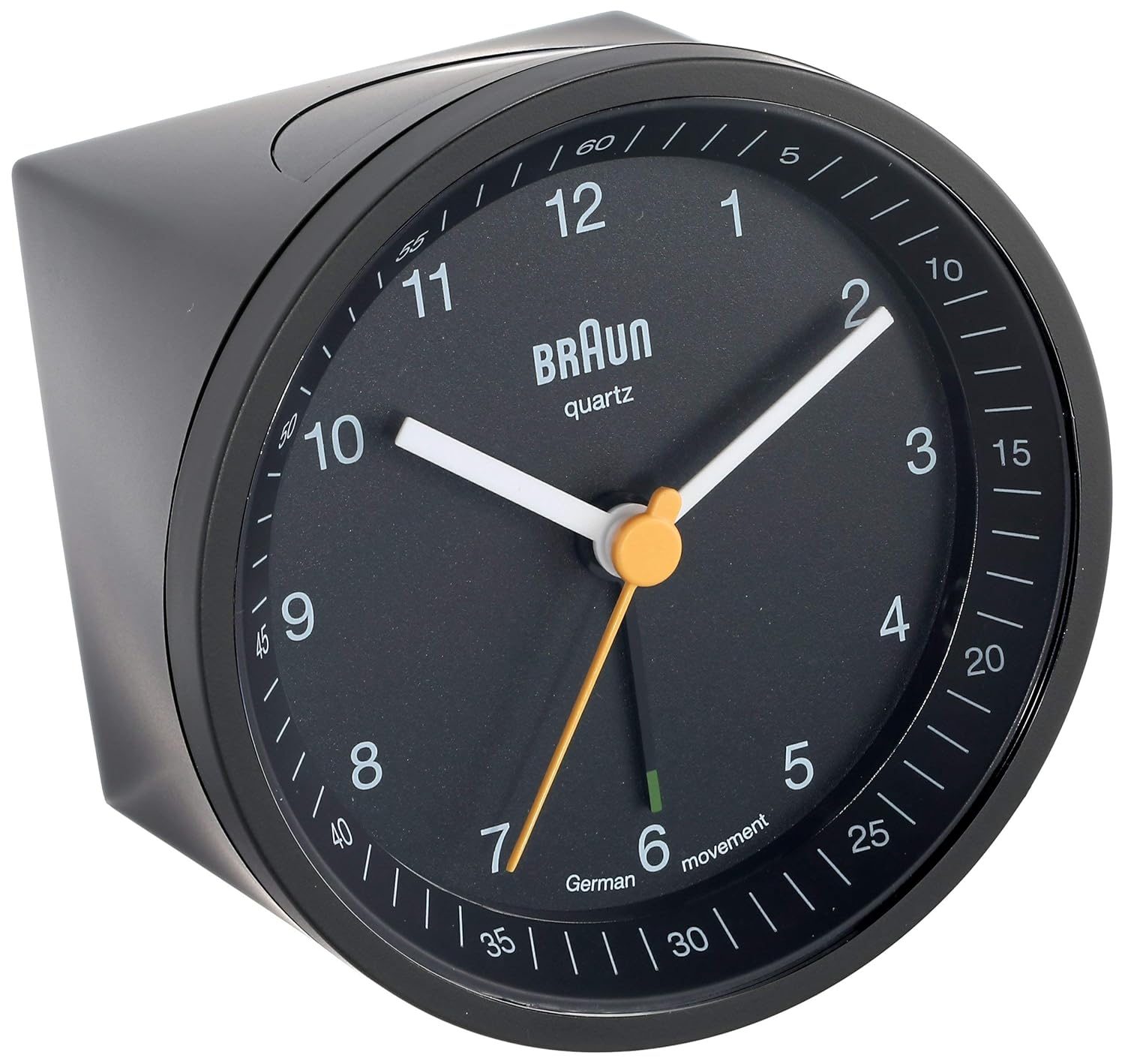 Braun Clock, Black, 8 x 8 x 6.5 cm Amazon.co.uk Kitchen & Home
