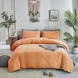 Houseri Peach Comforter Set California King Pink