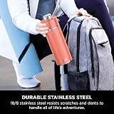Ninja Thirsti 530 ml Water Bottle Leak-Proof Triple Insulated Coral view 9