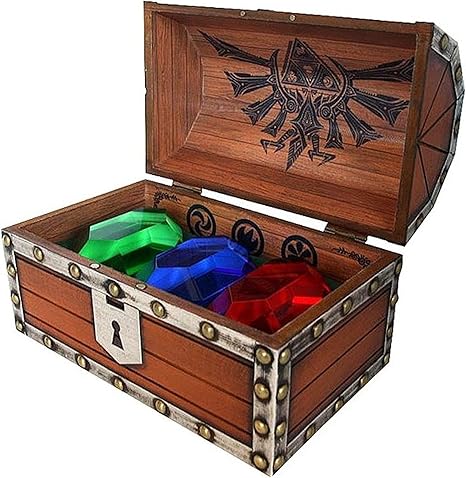 Zeda - Caja de madera con 3 rubíes, 6 unidades: Amazon.es: Informática