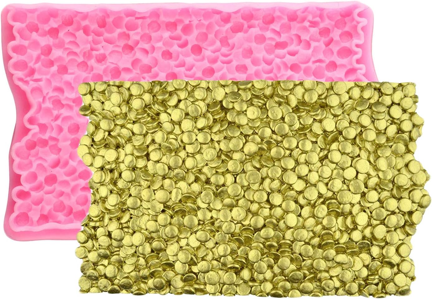 Zixiang Confetti Already Simpress Silicone Mold Cake Decorating Fondant Gum Paste Molds