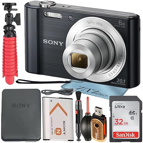 Sony Cyber-Shot DSC-W810 Digital Camera MP CCD Sensor with