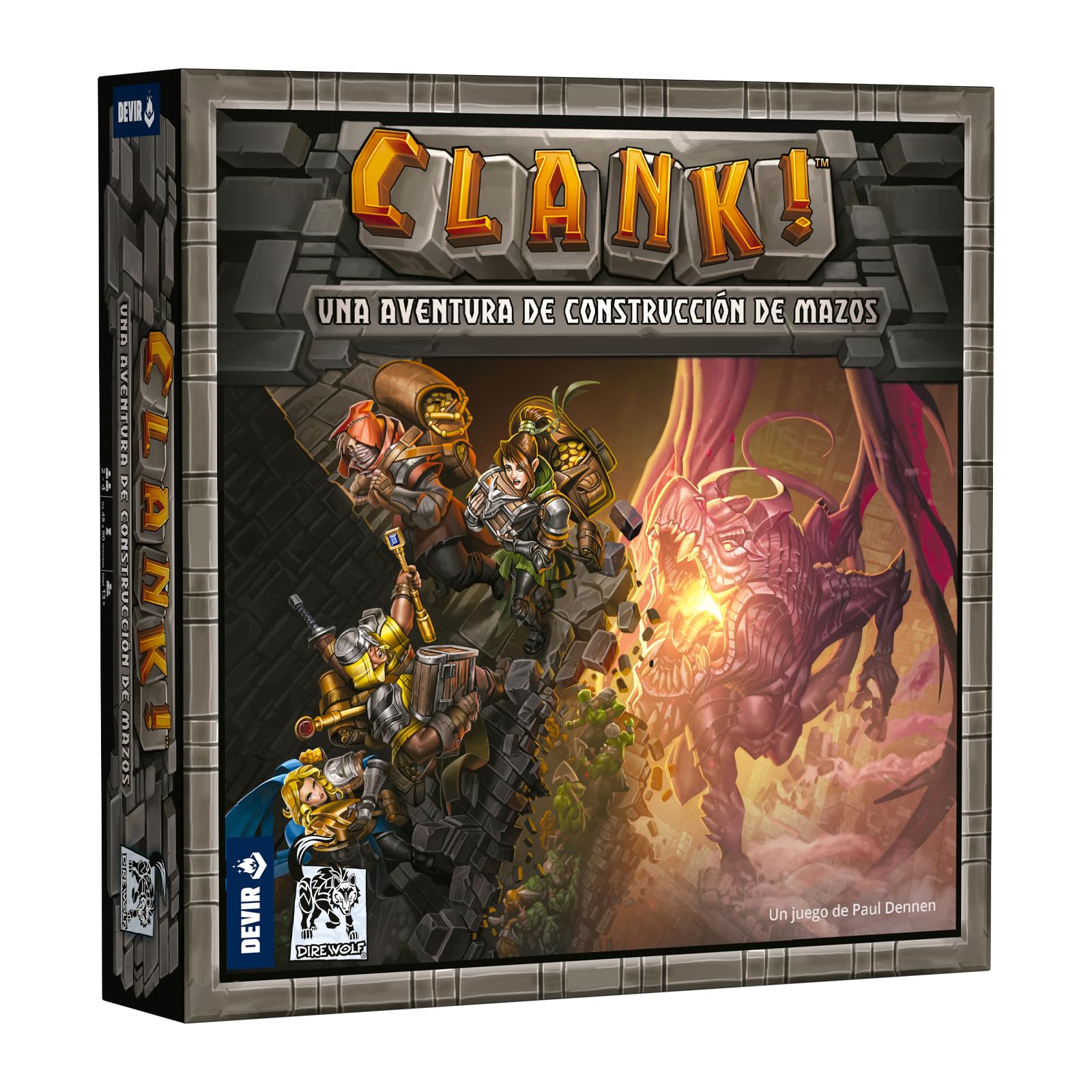 Devir Clank Board Game (BGCLANK) - Board Game - 2-4 Players - Ages 12 and Up