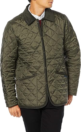 Amazon ラベンハム キルティングジャケット Raydon メンズ Olive Green 0046 Uk 36 日本サイズs相当 コート ジャケット 通販