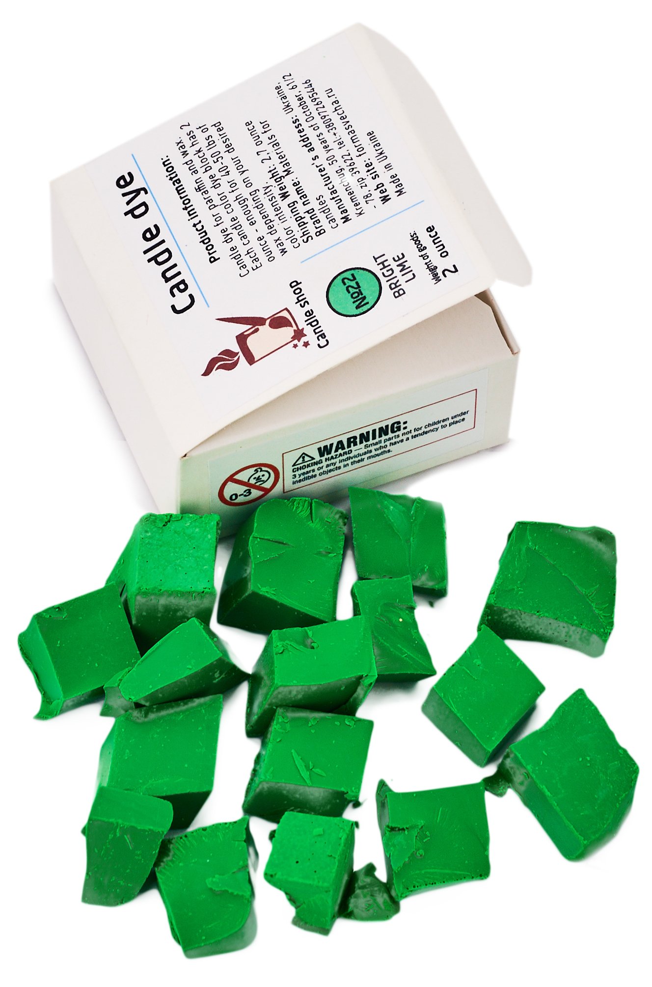 Candle Shop - Bright Lime Dye for 45 lb of Wax