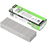 meite 18 Gauge Stainless Steel Brad Nails, 1-1/2 Inch 18GA Brad Nails, 304 Stainless Steel Small Finishing Nail Gun Nails for