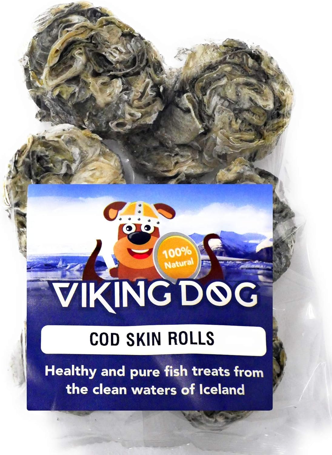 Healthy Dog Treats Cod Skin (Rolls 120g) Amazon.co.uk Pet Supplies