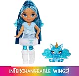 Rainbow High Littles Sapphire Fairy Doll with Interchangeable Wings & Pet view 2