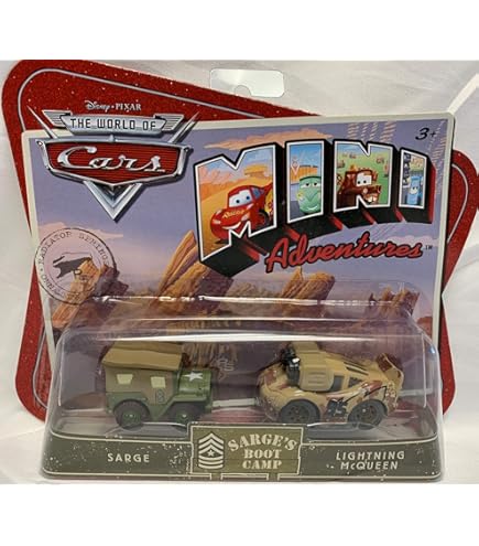 Amazon.com: Disney The World of Cars Mini Adventures Holiday
