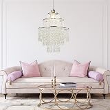 Giggi 3-Tier Clear Chandelier Light Shade 32cm Dia 42cm H view 9