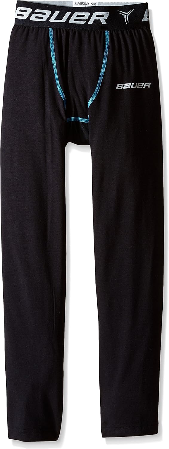 Bauer Boys Youth NG Core Hockey Fit Base Layer Pant, Black