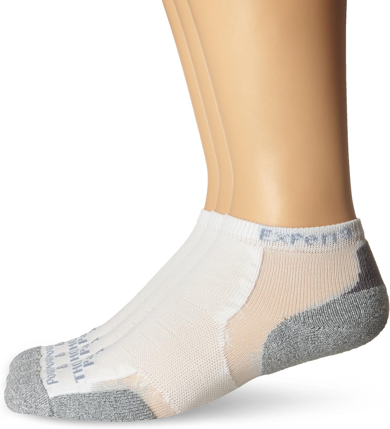 Thorlo Men's Experia MicroMini Crew Sock 3 Pack, MultiColor, 11