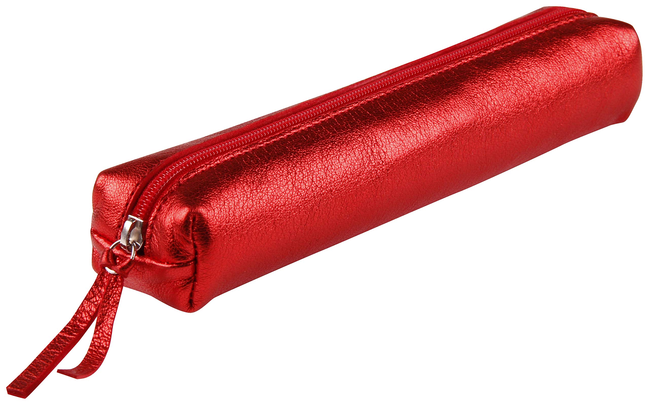 Clairefontaine Cuirisé Pencil Cases, 20 cm, Red (Rosso)