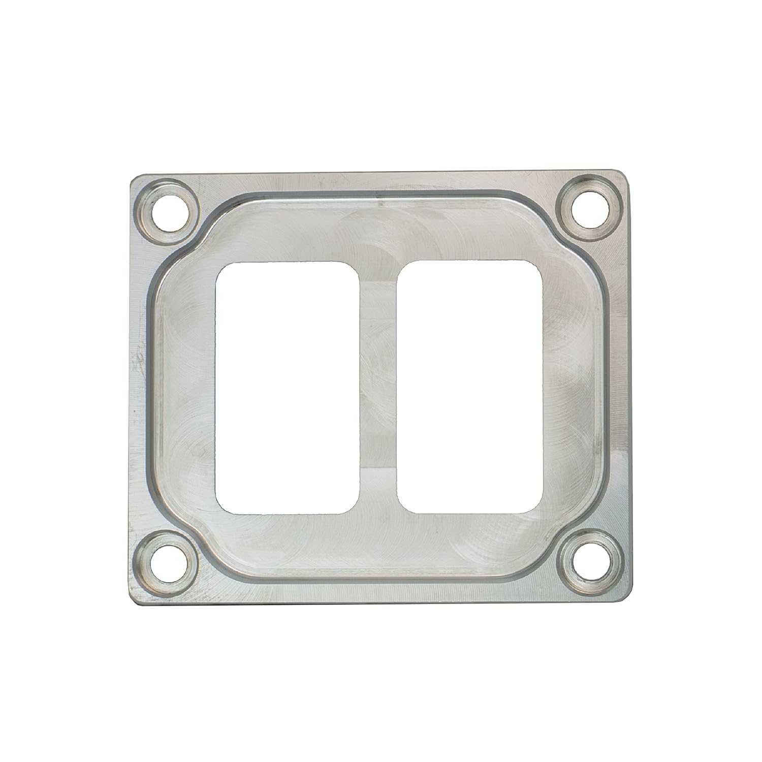 STV Motorsports Auto Dash Switch Panel for 2 Rocker Toggle Switches fits Car Truck RV UTV Marine Boat &ndash; Made in the USA (Raw Aluminum)