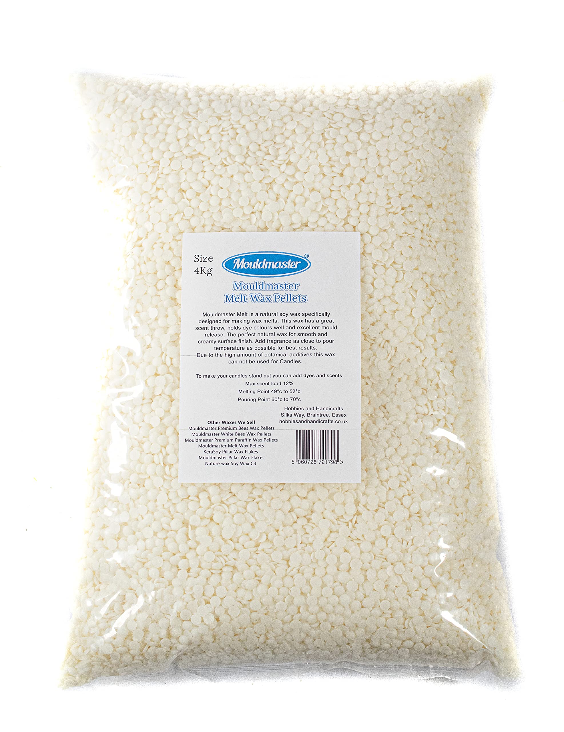 Mouldmaster Melt Wax Pellets 4KG