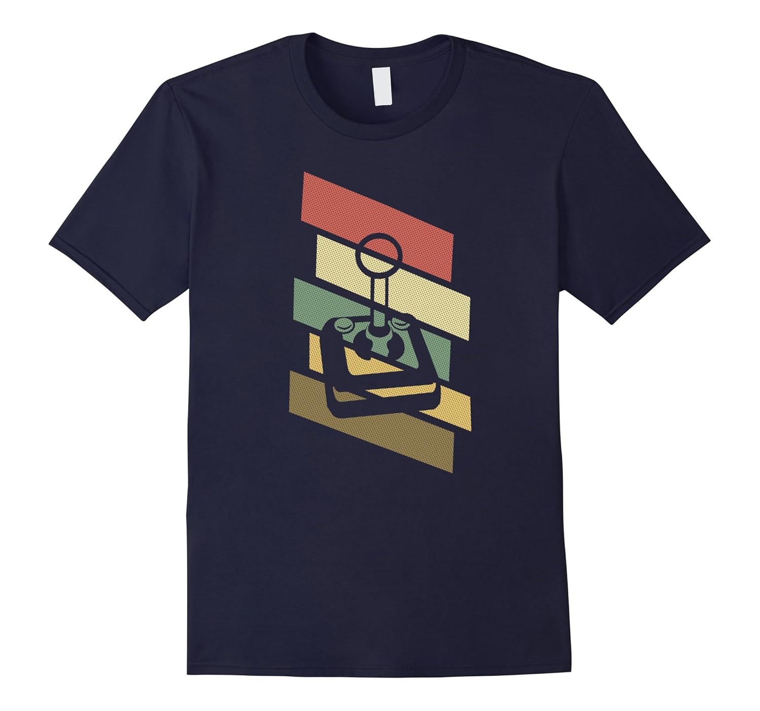 Retro Gaming Shirt - Vintage Joystick Shirt-Rose