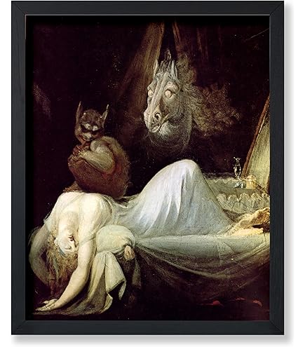 Amazon.com: The Nightmare Poster Print by Henry Fuseli (8 x