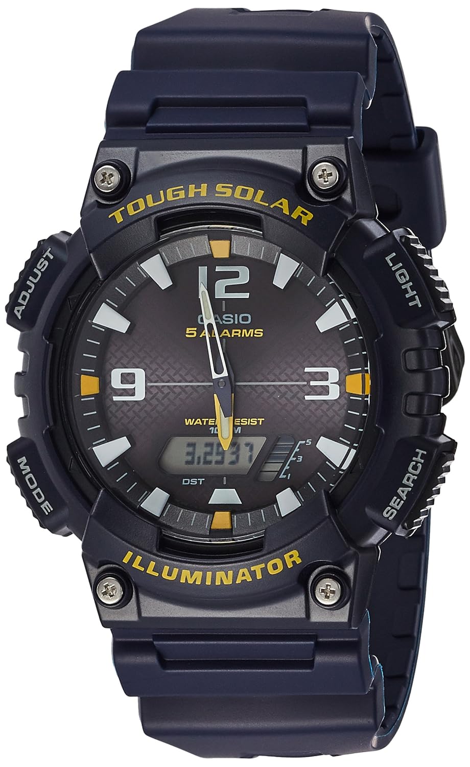 Casio Men's AQS810W2AVCF Sport SolarPowered Blue Watch Casio