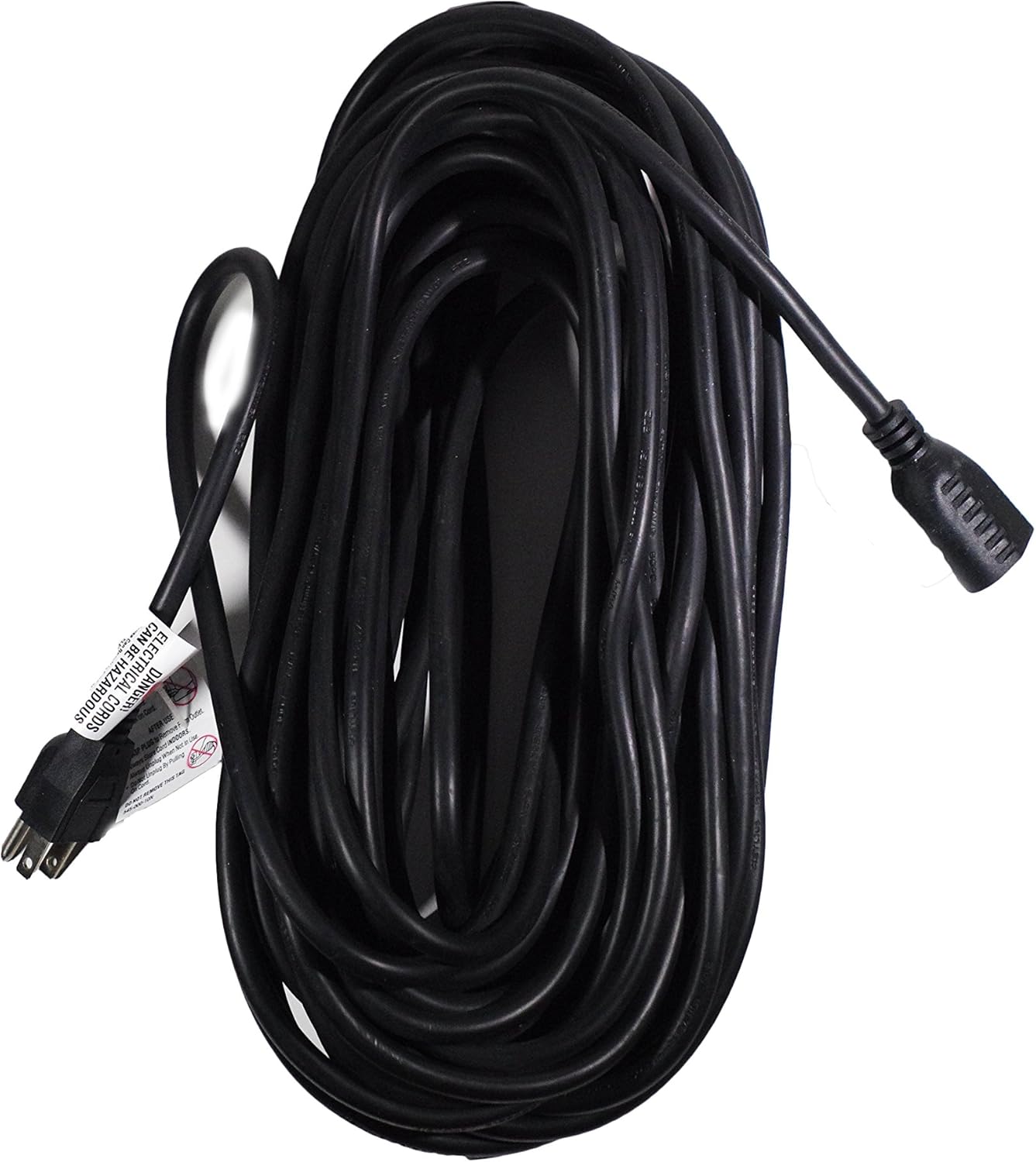 Go Green Power GG-13725BK 16/3 25' Heavy Duty Extension Cord-Black, 25ft, 25 Ft - - 